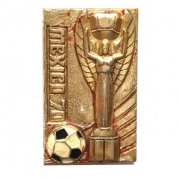 Значок Mexico 70. Чемпионат мира по футболу