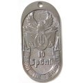 Жетон Украина. 10 БрСпП (10 бригада спецназа)