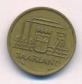Саар 10 франков 1954 год