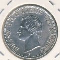 Саксония 1/3 талера 1858 год