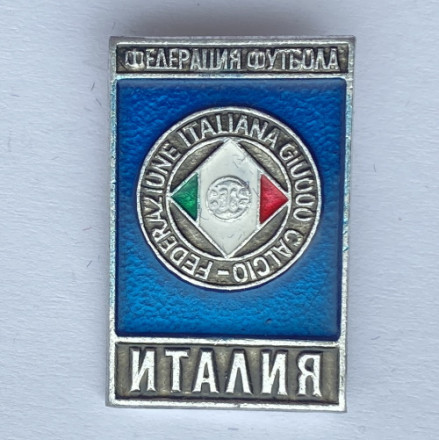 Значок. Федерация Футбола. Италия