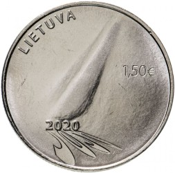Литва 1,5 евро 2020 год - Надежда
