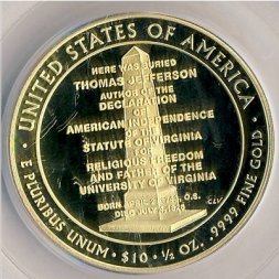 США 10 долларов 2007 год