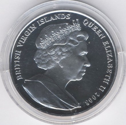 Виргинские острова 10 долларов 2008 год - Король Генрих VII