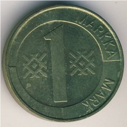 Финляндия 1 марка 1993 год