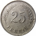 Финляндия 25 пенни 1940 год (медно-никелевый сплав)