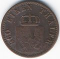 Пруссия 1 пфеннинг 1869 год (А)