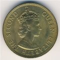 Ямайка 1/2 пенни 1955 год