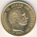 Дания 10 крон 1900 год