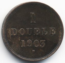 Гернси 1 дубль 1903 год