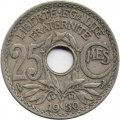 Франция 25 сантимов 1930 год