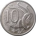 Австралия 10 центов 2010 год