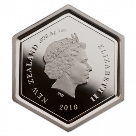 Новая Зеландия 1 доллар 2018 год - Пчела Манука Мед