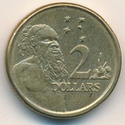 Австралия 2 доллара 2008 год