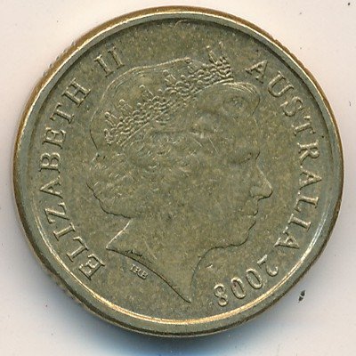 Австралия 2 доллара 2008 год