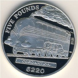 Джерси 5 фунтов 2004 год