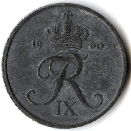 Дания 2 эре 1960 год