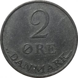 Дания 2 эре 1960 год