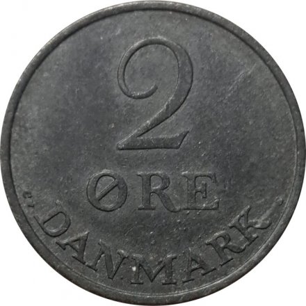 Дания 2 эре 1960 год