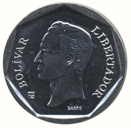 Венесуэла 20 боливаров 2004 год