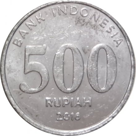 Индонезия 500 рупий 2016 год - Тахи Бонар Симатупанг