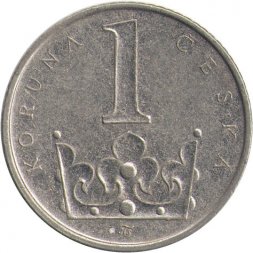 Чехия 1 крона 2003 год
