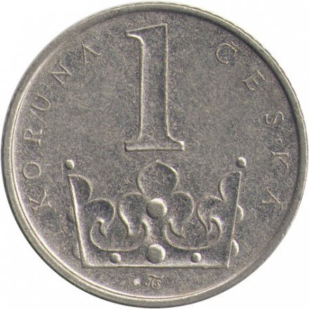 Чехия 1 крона 2003 год