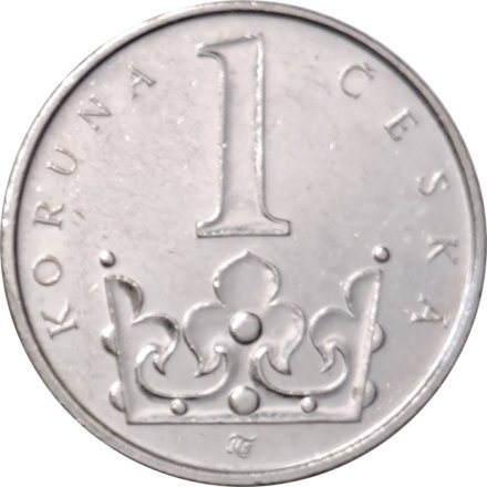 Чехия 1 крона 2003 год