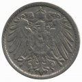 Германия 5 пфеннигов 1901 год (F)