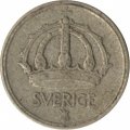 Швеция 10 эре 1950 год - Король Густав V