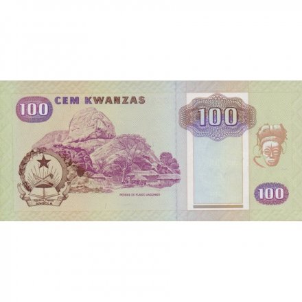 Ангола 100 кванза 1991 год UNC