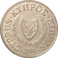 Кипр 10 центов 2004 год
