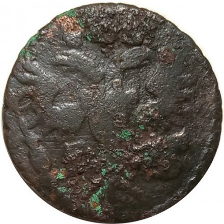 Полушка 1731 год Анна Иоанновна (1730 - 1740) - VG