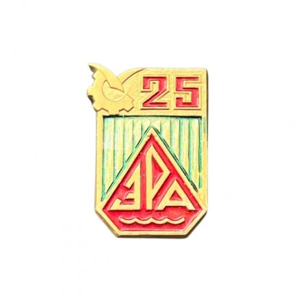 Значок ЭРА. 25 лет