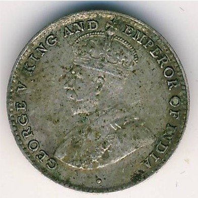 Цейлон 10 центов 1920 год
