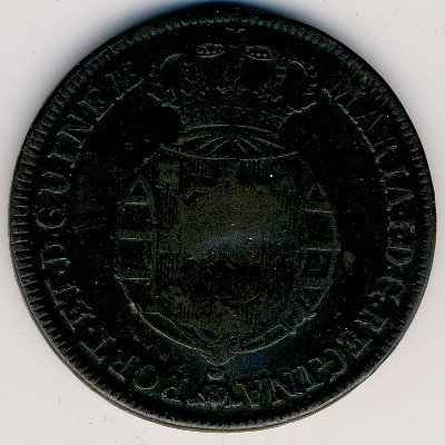 Ангола 1 макута 1789 год