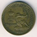 Монако 1 франк 1924 год