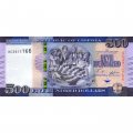 Либерия 500 долларов 2024 год - Бегемоты UNC