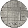 Нидерланды 1 гульден 1987 год - Беатрикс