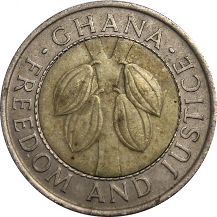 Гана 100 седи 1991 год - Плоды какао
