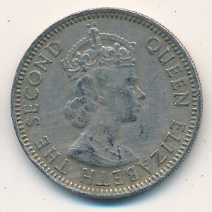 Белиз 25 центов 1976 год