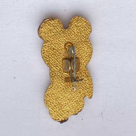 Значок. Олимпийский мишка. Москва 80 (тип 5)