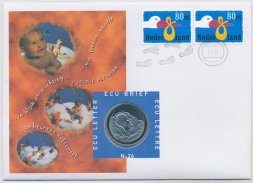 Нидерланды 1 экю 1997 год