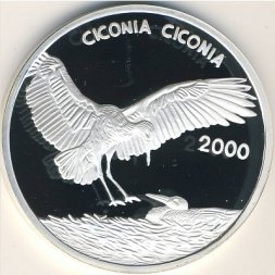 Конго 1000 франков 2000 год