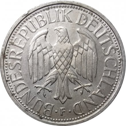 ФРГ 1 марка 1991 год (F)