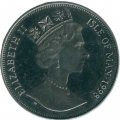 Остров Мэн 1 крона 1998 год - Год океанов. Гигантская акула