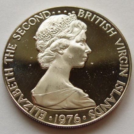 Виргинские острова 25 центов 1976 Птицы