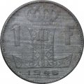 Бельгия 1 франк 1946 год BELGIE - BELGIQUE