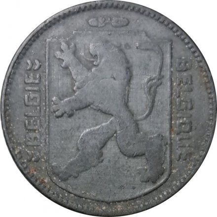 Бельгия 1 франк 1946 год BELGIE - BELGIQUE