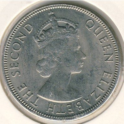Сейшелы 1 рупия 1967 год